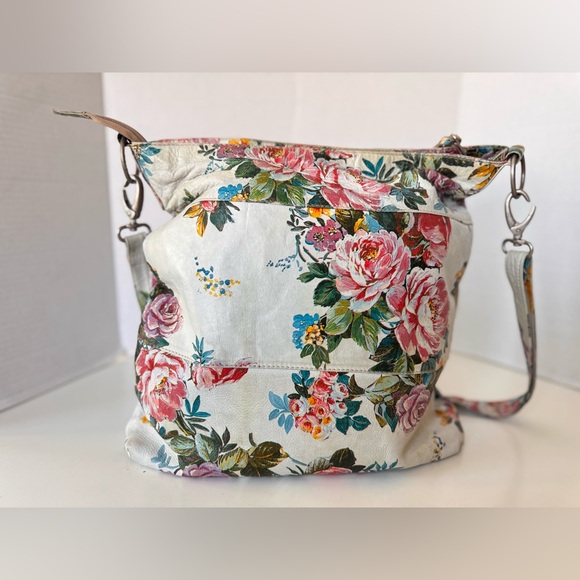 LATICO Ny Floral Boho Zipper Crossbody Shoulder Bag Purse - Picture 4 of 10